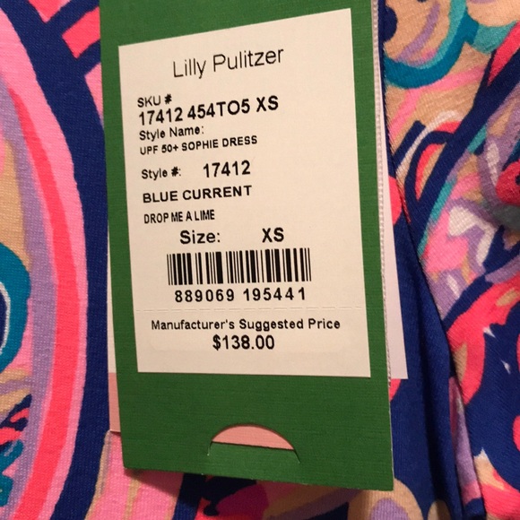 Beautiful, NEVER WORN, Lily Pulitzer dress. - Picture 3 of 6